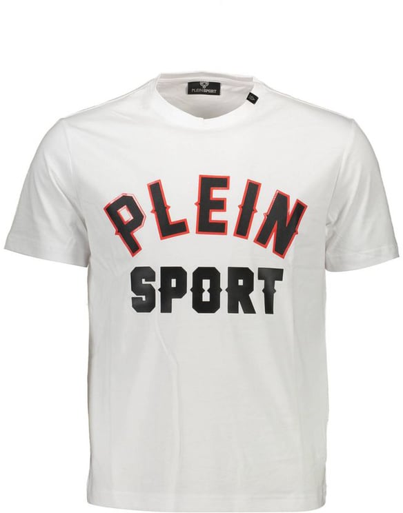 Plein Sport Plein Sport White Cotton Men T-Shirt