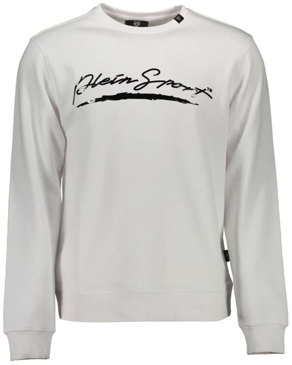 Plein Sport Plein Sport Bianco Cotton Mens Sweatshirt