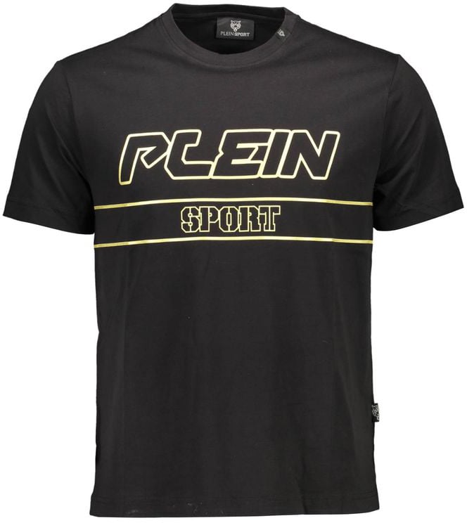 Plein Sport Plein Sport Black Cotton Men's T-Shirt