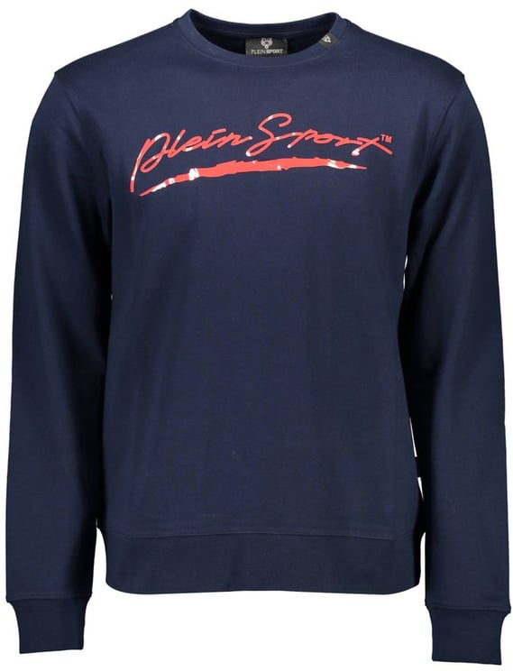 Plein Sport Plein Sport Blue Cotton Men's Sweatshirt