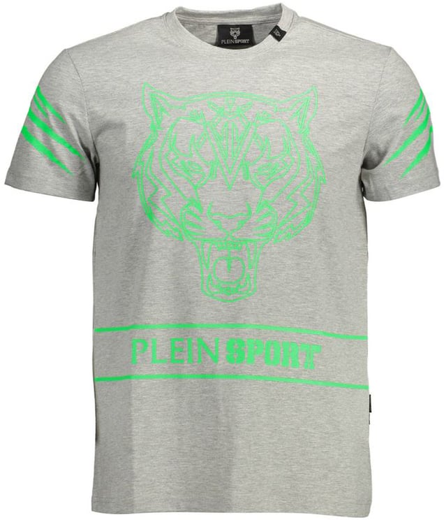 Plein Sport Plein Sport Grigio Cotton Men's T-Shirt