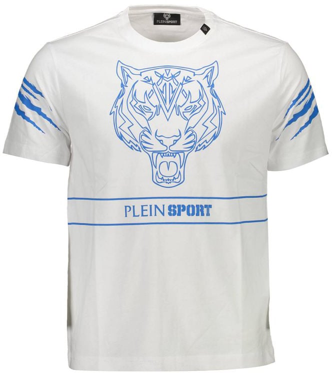 Plein Sport Plein Sport White Cotton Men's T-Shirt