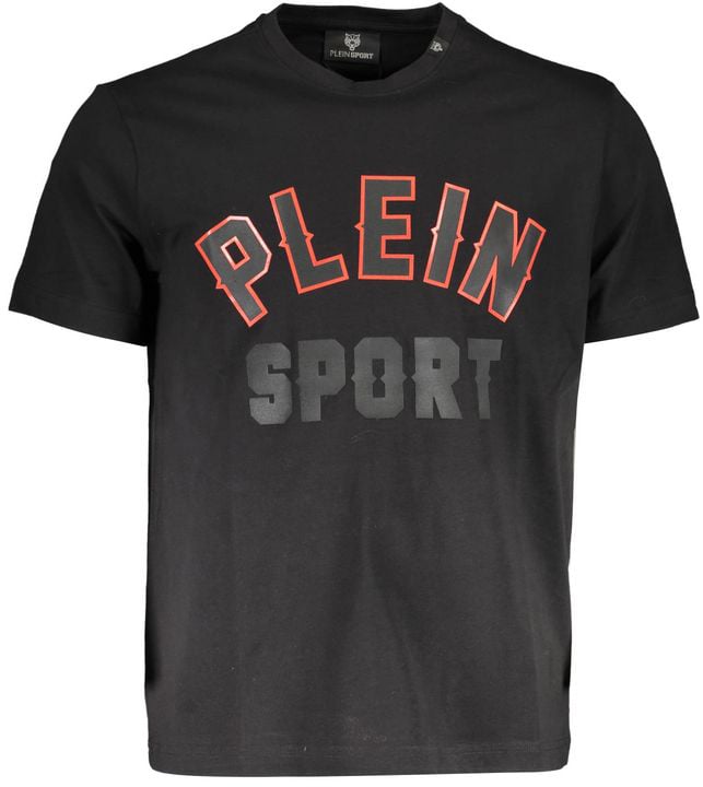 Plein Sport Plein Sport Black Cotton Men T-Shirt