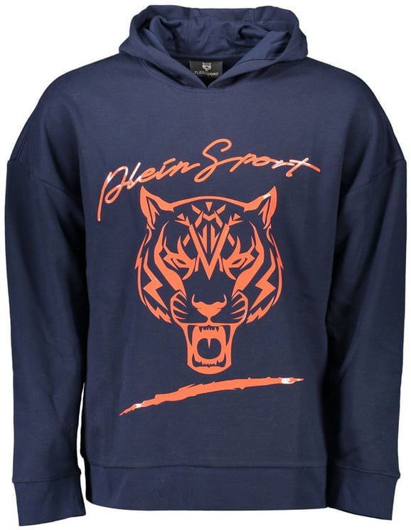 Plein Sport Plein Sport Blue Cotton Men Sweatshirt