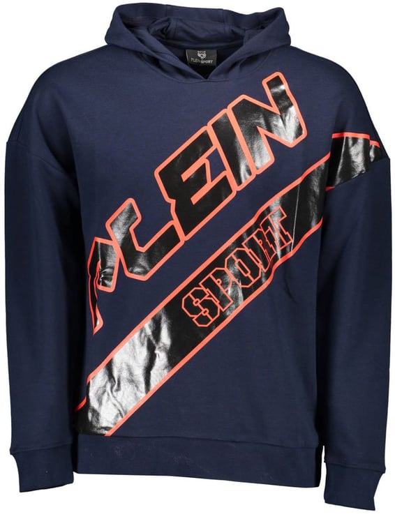 Plein Sport Plein Sport Blue Cotton Men's Sweatshirt