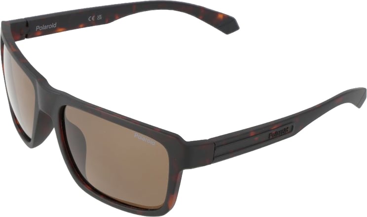 Polaroid Polaroid Brown Plastic Sunglasses