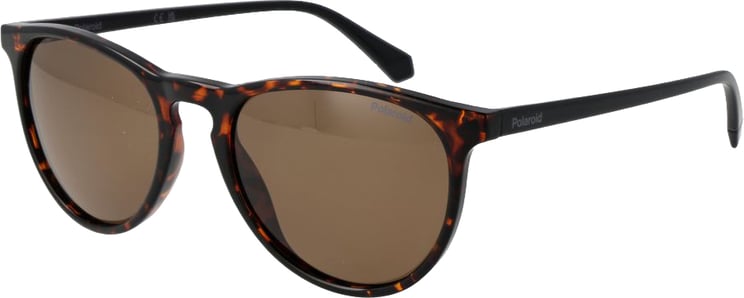 Polaroid Polaroid Brown Plastic Sunglasses