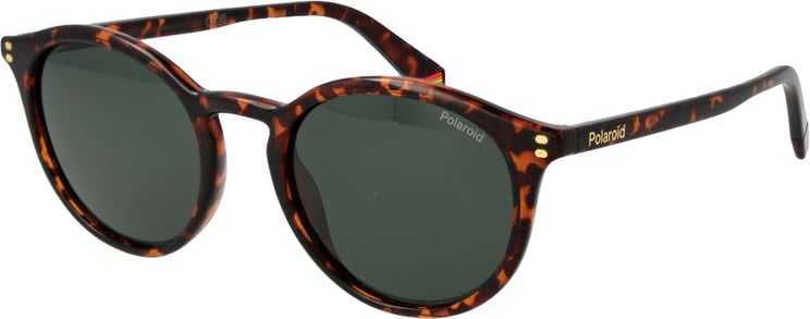 Polaroid Polaroid Brown Plastic Sunglasses