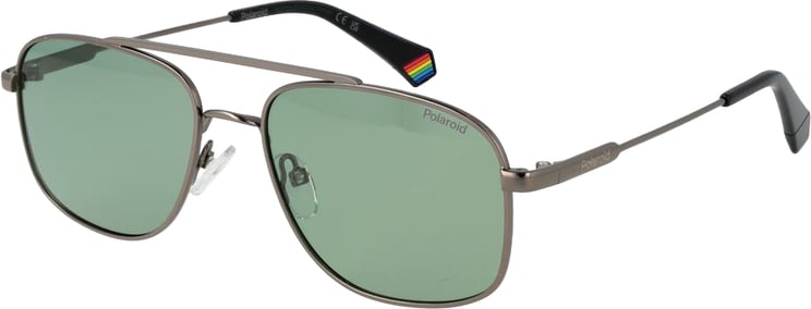 Polaroid Polaroid Gray Metal Sunglasses