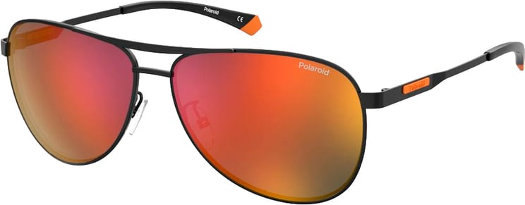 Polaroid Polaroid Black Stainless Steel Sunglasses
