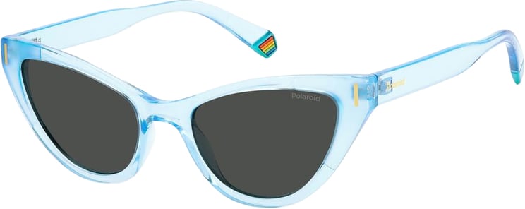 Polaroid Polaroid Blue Plastic Sunglasses