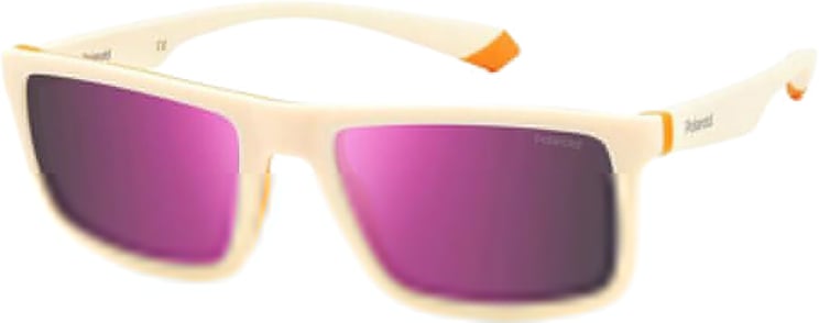 Polaroid Polaroid White Rubber Sunglasses