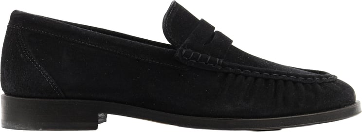 Posa Penny Loafer Wrinkle Night Blue