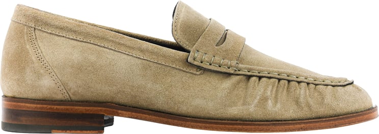Posa Penny Loafer Wrinkle Beige