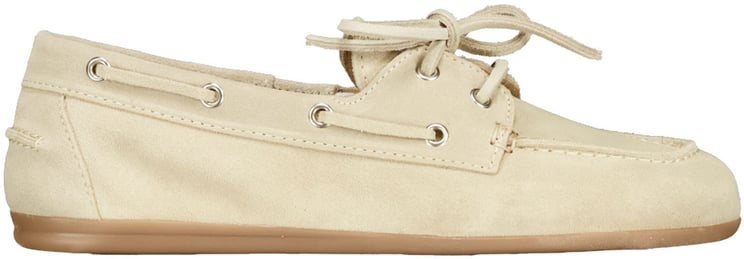 Posa Posa Loafers Beige Boat Loafer Brushed