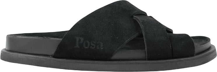 Posa Sea-Slide Misto Suède Zwart