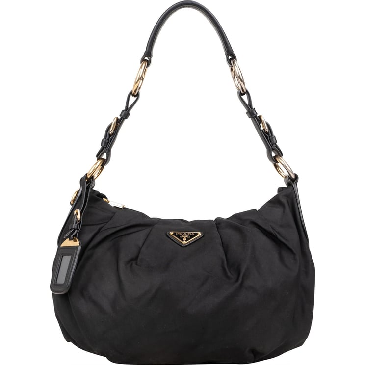 Prada Prada Nylon Gaufre Triangle Shoulder Bag