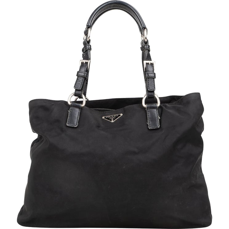 Prada Prada Nylon Triangle Tote Shoulder Bag