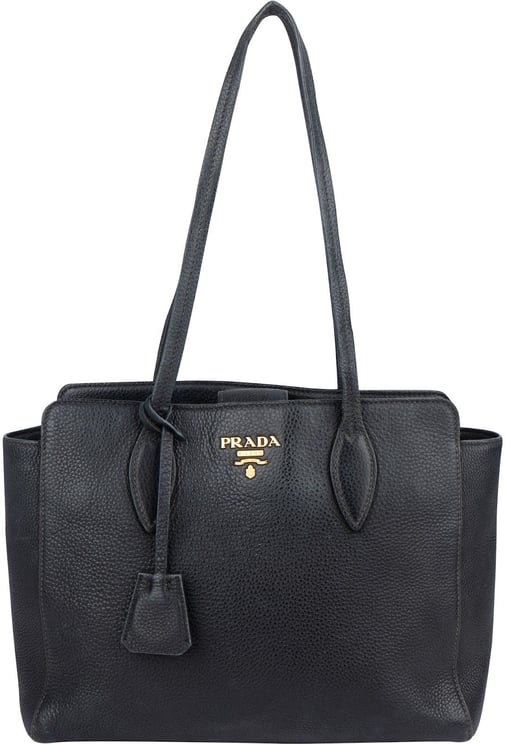 Prada Prada Vitello Daino Leather Shoulder Bag