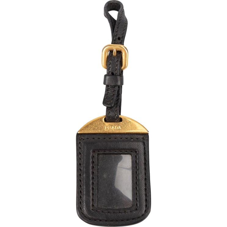 Prada Prada Leather Mini Luggage Bag Charm