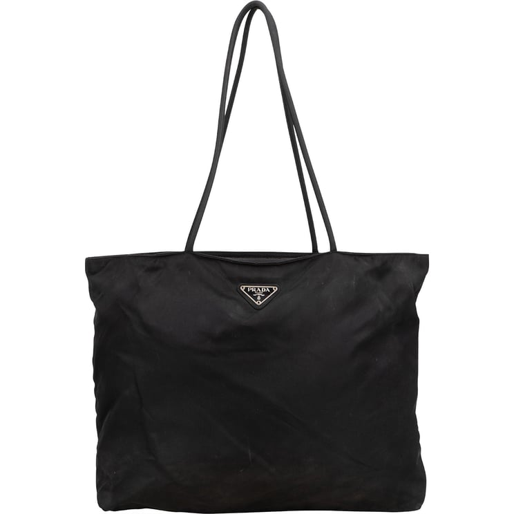 Prada Prada Nylon Triangle Tote Shoulder Bag