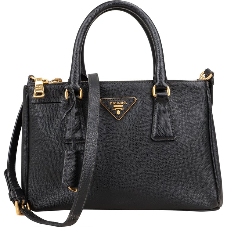 Prada Prada Saffiano Lux Leather Mini Galleria Bag Handbag