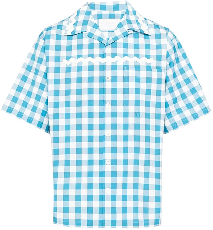 Prada Prada Checked Cotton Shirt