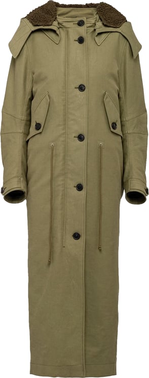 Prada Prada Long Parka Coat