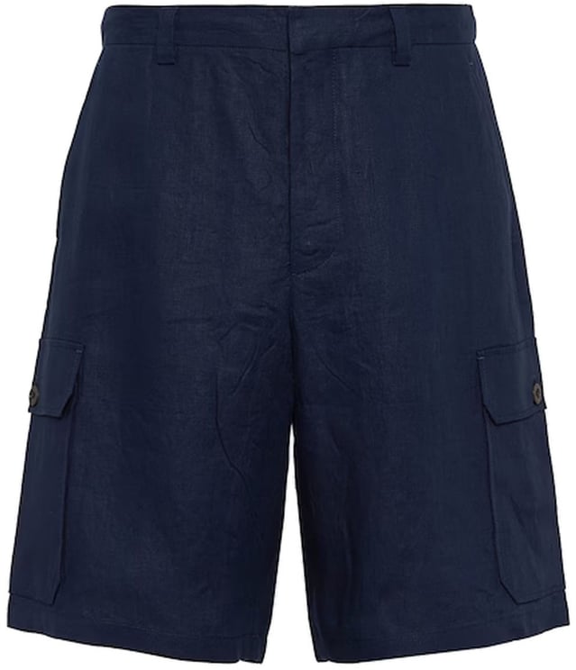 Prada Prada Linen Bermuda