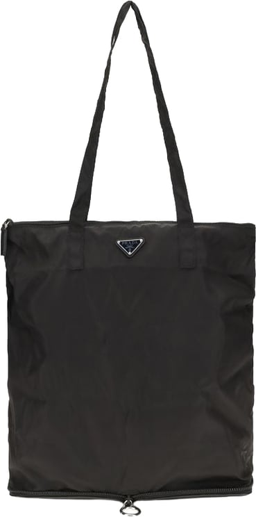 Prada Prada Black Calf Leather Bos Taurus Shoulder Bag