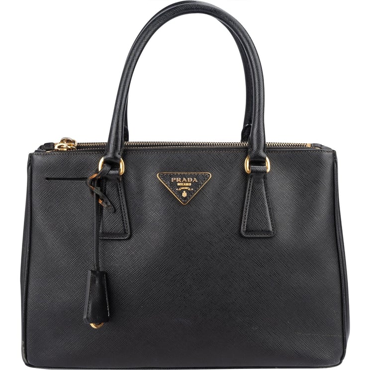 Prada Prada Black Saffiano Lux Galleria Handbag