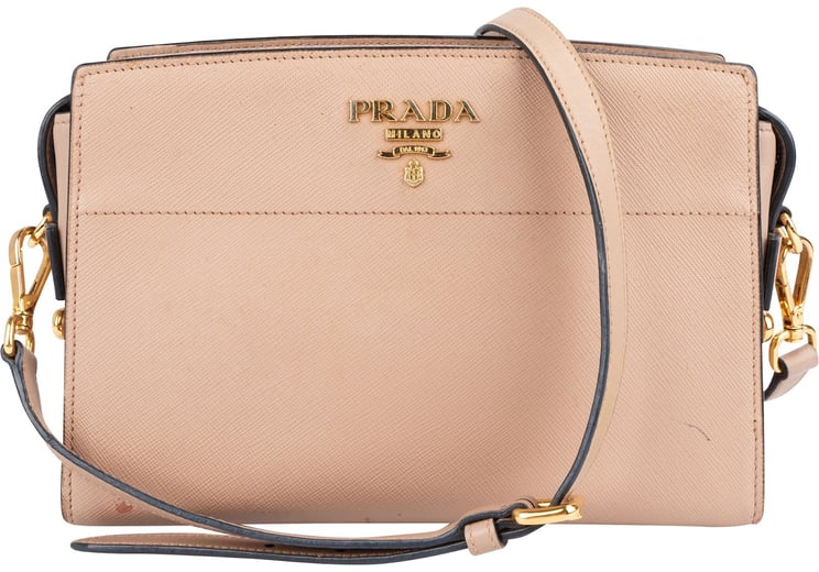 Prada Prada Saffiano Leather Camera Crossbody Bag