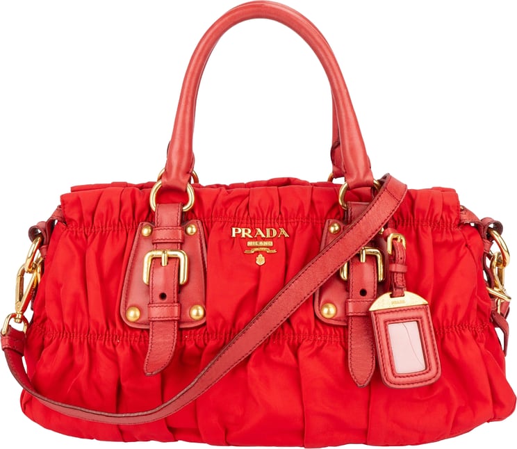 Prada Prada Tessuto Gaufre Satchel Handbag
