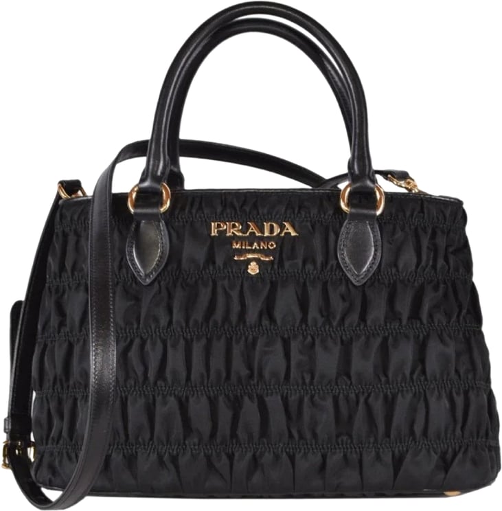 Prada Prada Gaufre Nylon Handbag