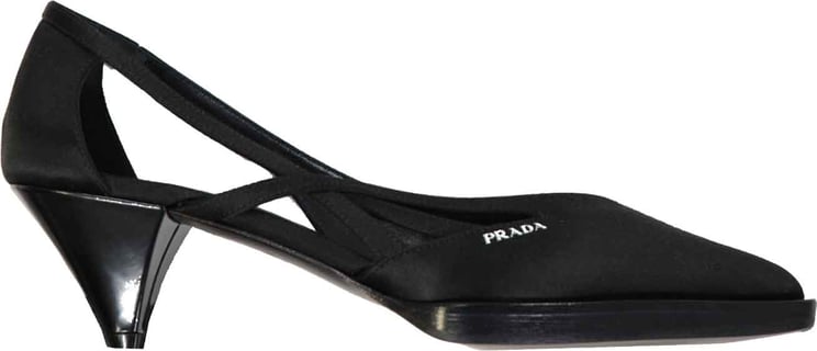 Prada Prada 55mm Cut-Out Satin Pumps