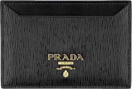Prada Prada Leather Logo Wallet