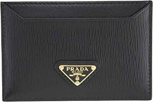 Prada Prada Leather Cad Holder