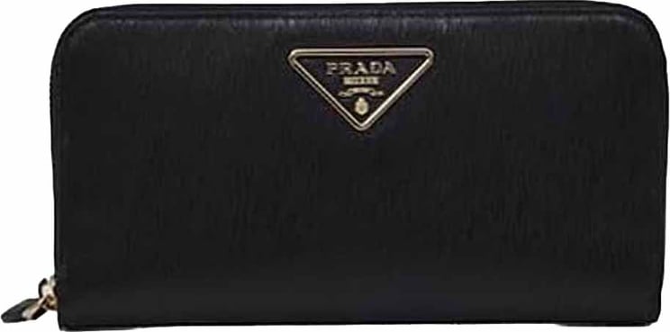 Prada Prada Leather Logo Wallet
