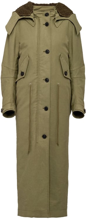 Prada Prada Long Parka Coat