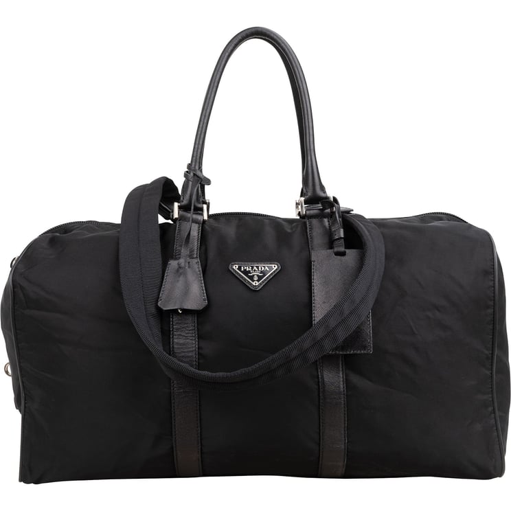 Prada Prada Nylon Triangle Duffle Weekender 50 Travel Bag