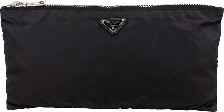 Prada Prada Black Tessuto Triangle Pouch