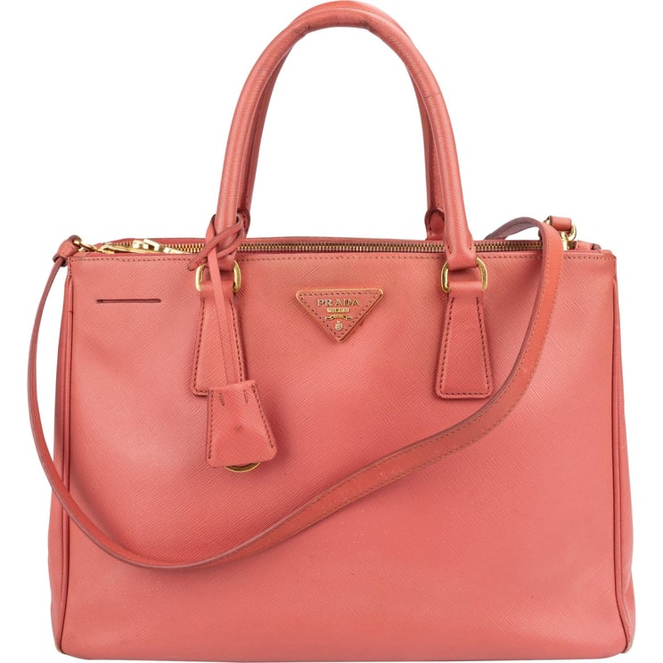 Prada Prada Tamaris Saffiano Lux Leather Galleria Handbag