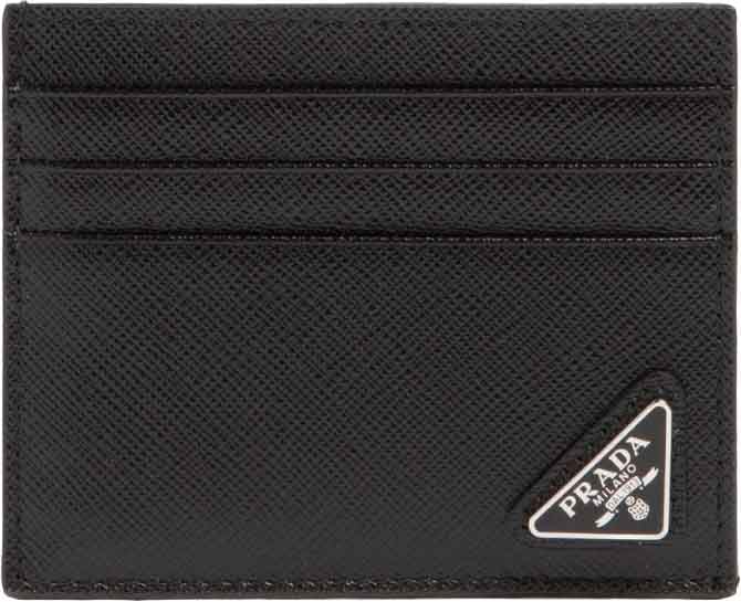 Prada Prada Saffiano Sleek Card Holder