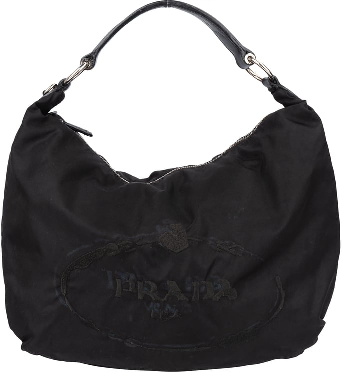 Prada Prada Nylon Oblique Hobo Bag