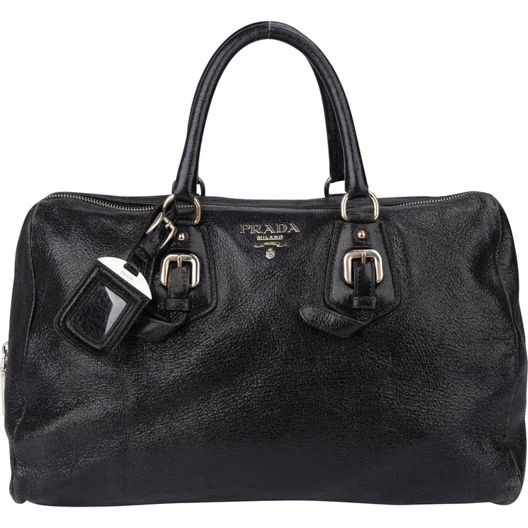 Prada Prada Shimering Leather City Handbag
