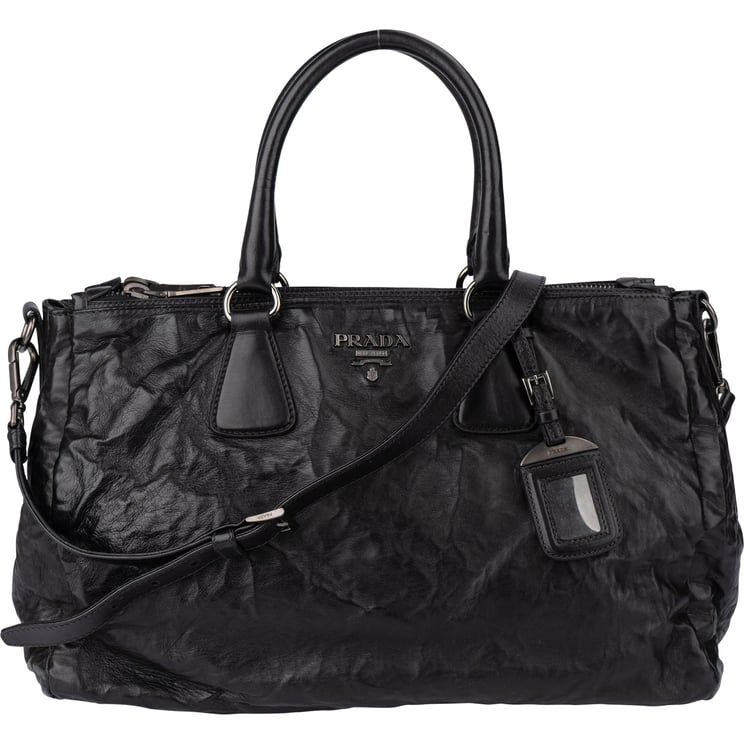 Prada Prada Black Series Nappa Antique Vitello Handbag
