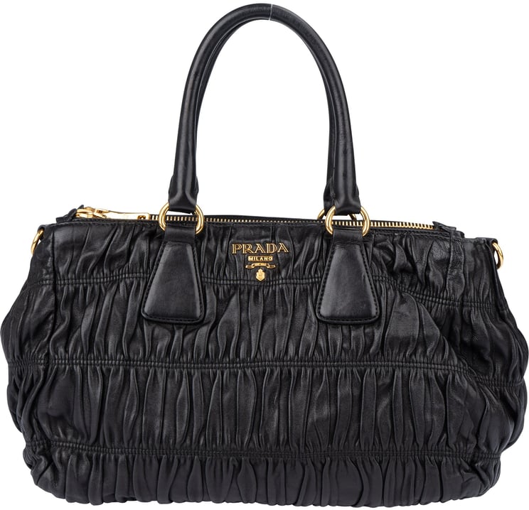 Prada Prada Quilted Leather City Handbag