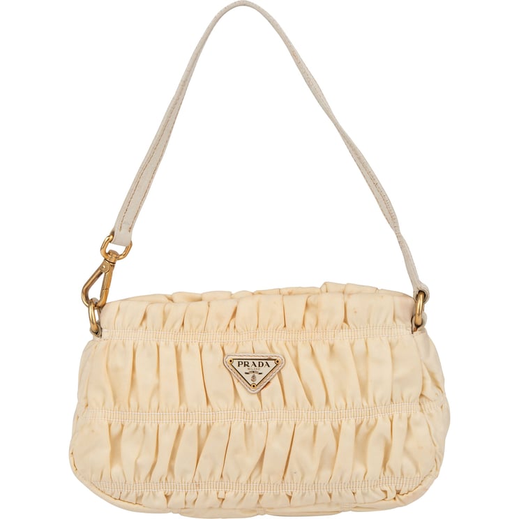 Prada Prada Quilted Nylon Triangle Handbag