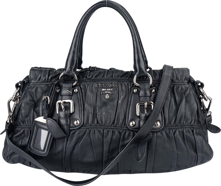 Prada Prada Quilted Leather City Handbag