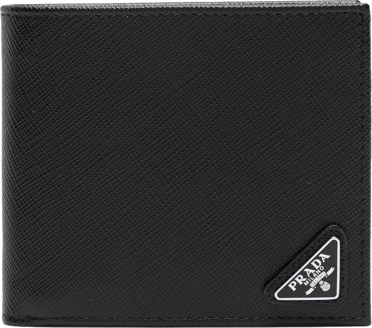 Prada Black Saffiano Leather Bifold Wallet